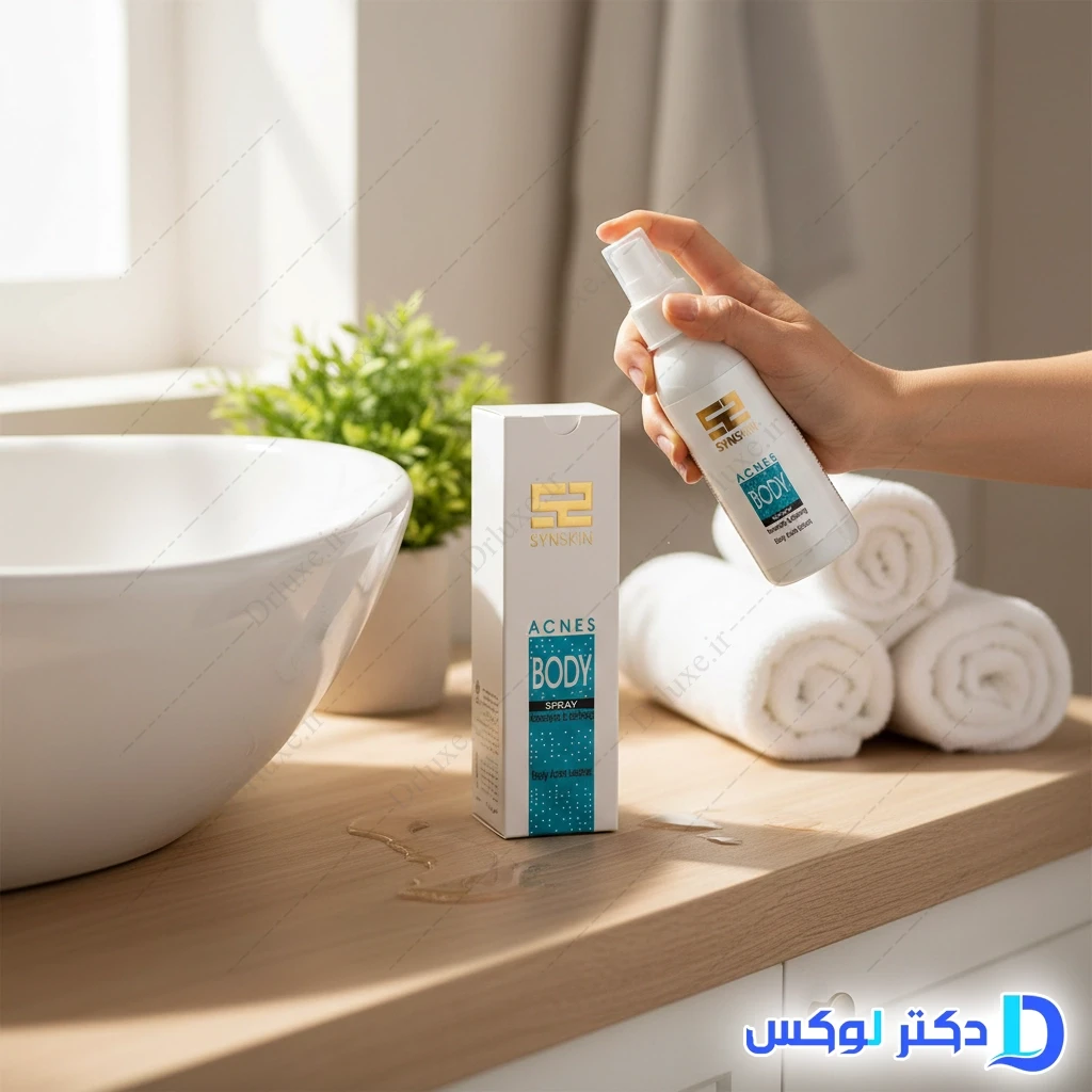 محلول بدن مناسب پوست دارای آکنه آکنس ساین اسکین 120 میلی‌لیتر